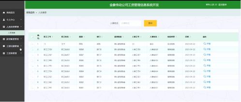 基于Java的金象傳動企業薪酬管理信息化系統開發
